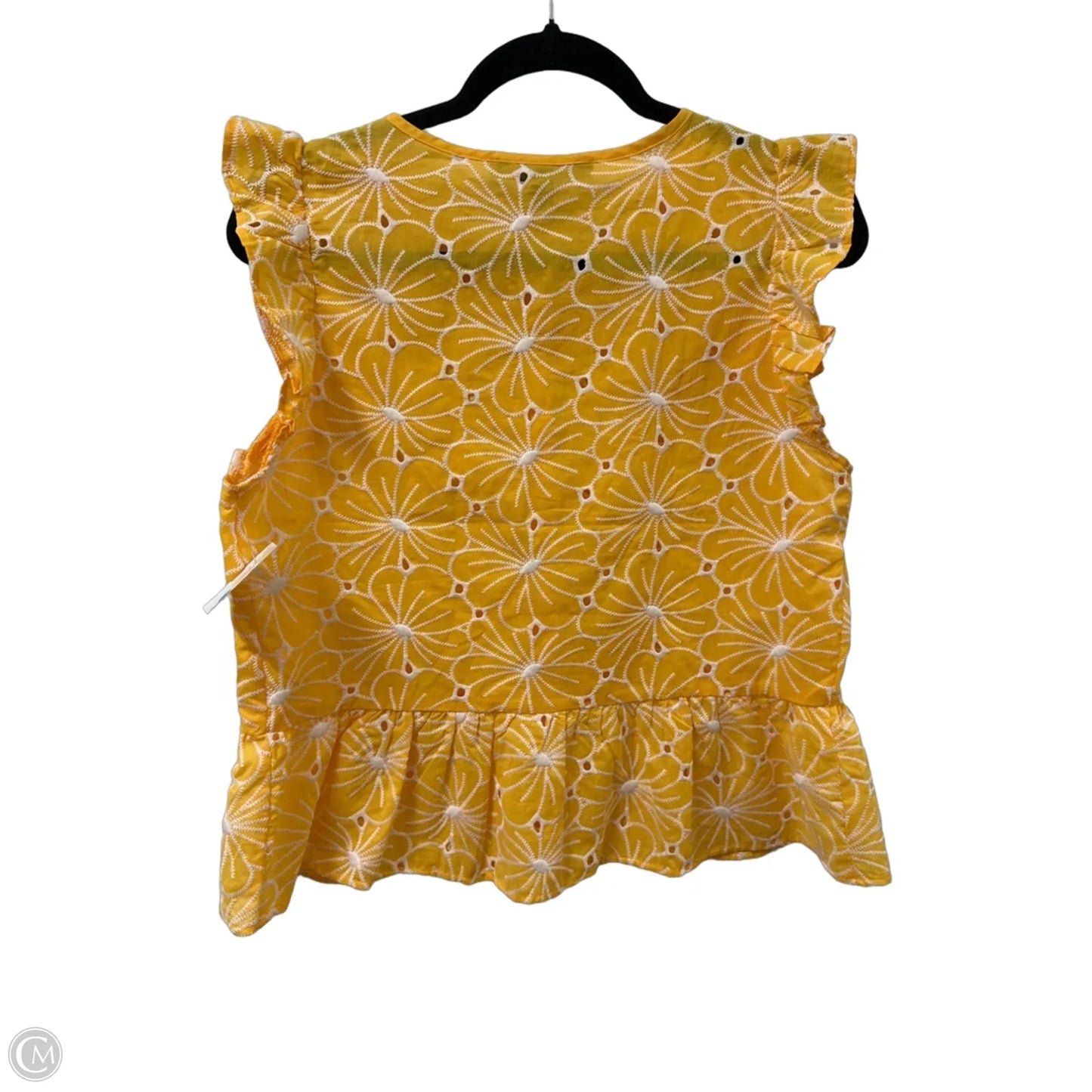 Top Sleeveless By Marc New York In Yellow, Size: S