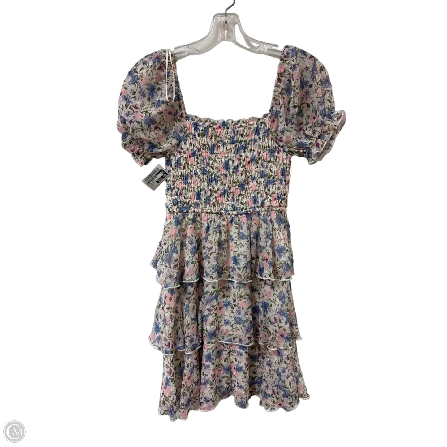 Dress Casual Midi By Clothes Mentor In Floral Print, Size: Xs