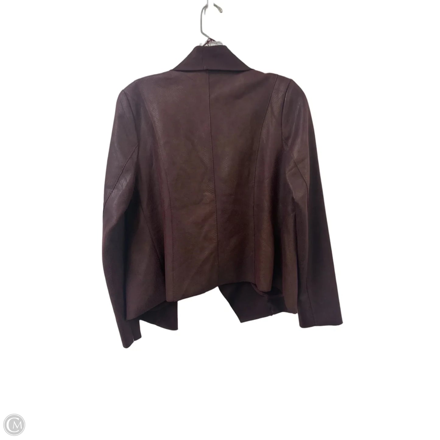 Jacket Other By Catherine Malandrino In Maroon, Size: S