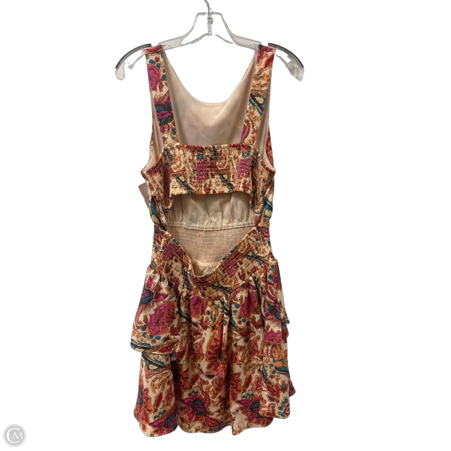Dress Casual Short By Jessica Simpson In Floral Print, Size: M