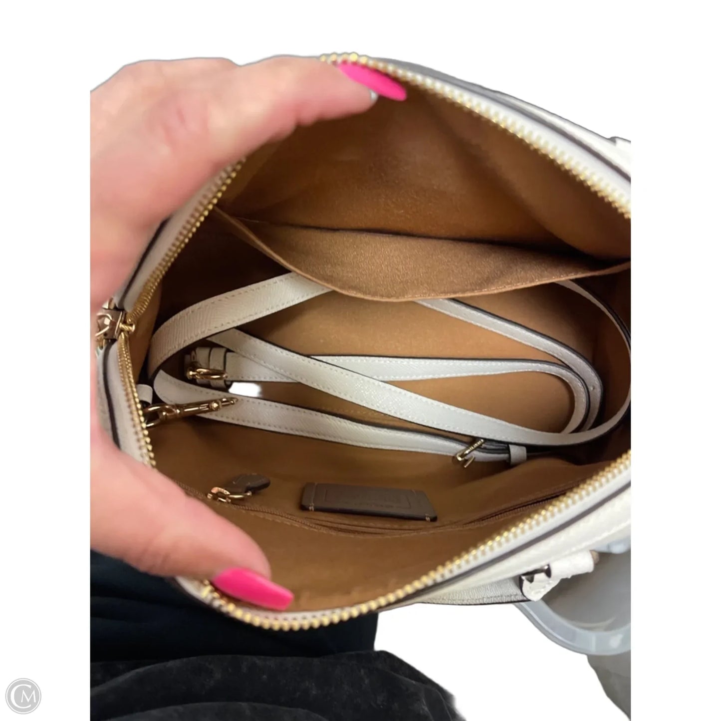 Handbag Designer By Coach, Size: Medium