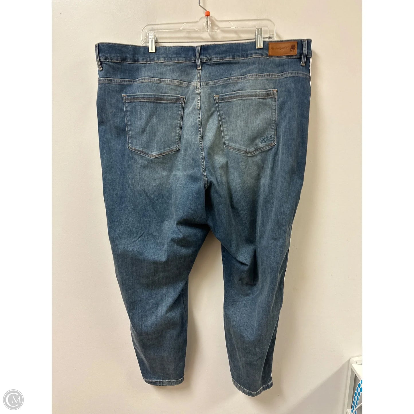 Jeans Designer By Karl Lagerfeld In Blue Denim, Size: 24