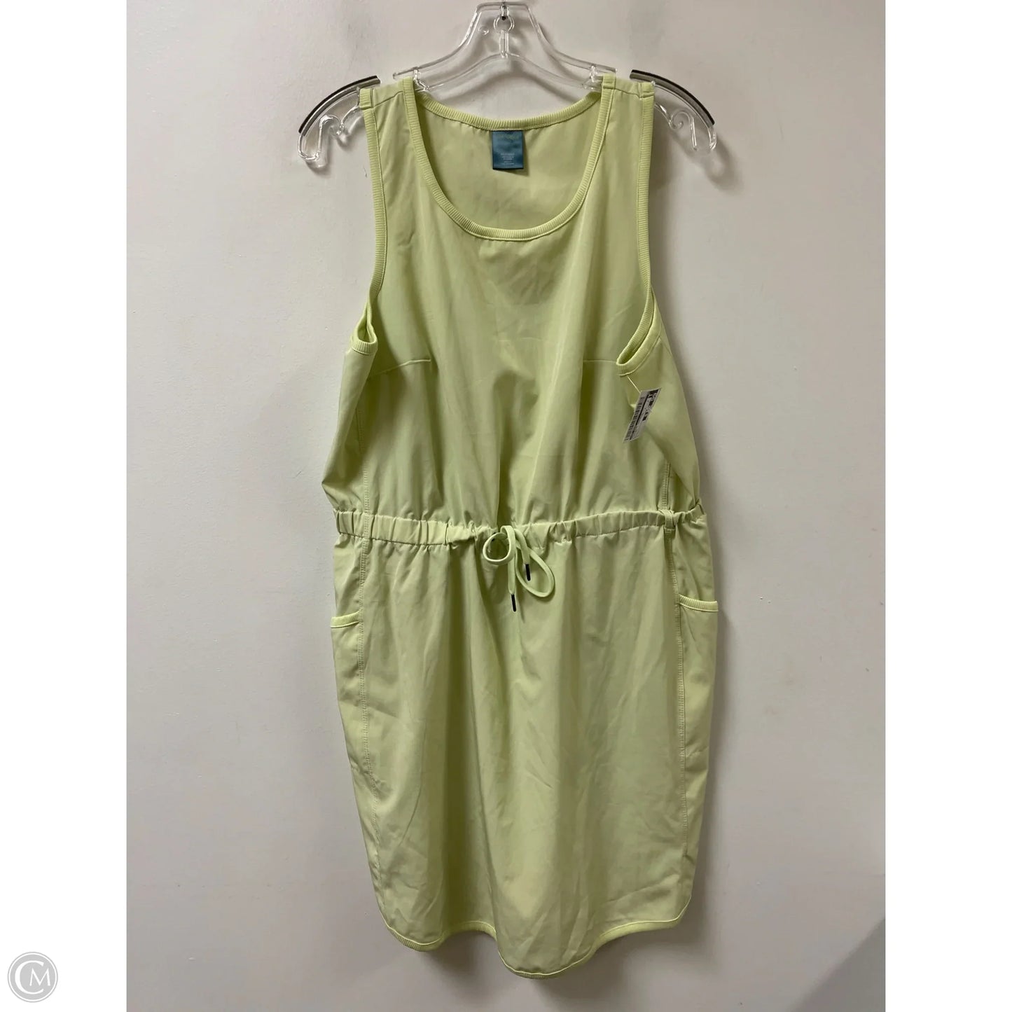 Athletic Dress By Tek Gear In Yellow, Size: L