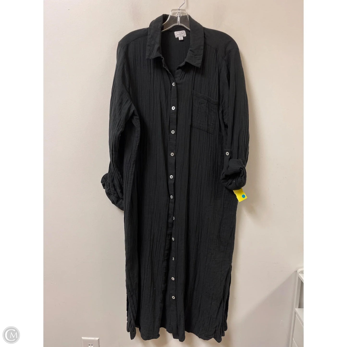 Dress Casual Maxi By Mudpie In Black, Size: M