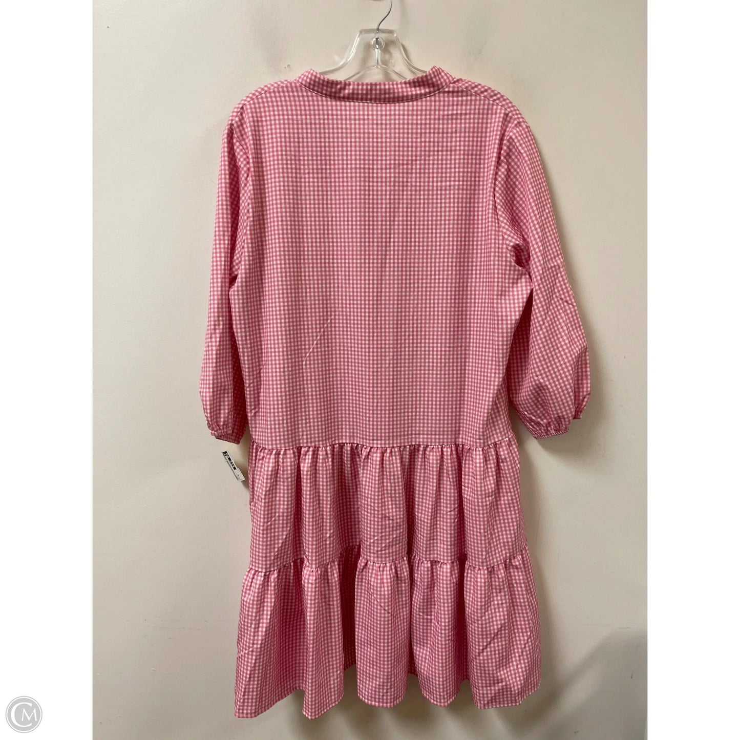 Dress Casual Midi By Clothes Mentor In Pink, Size: Xl