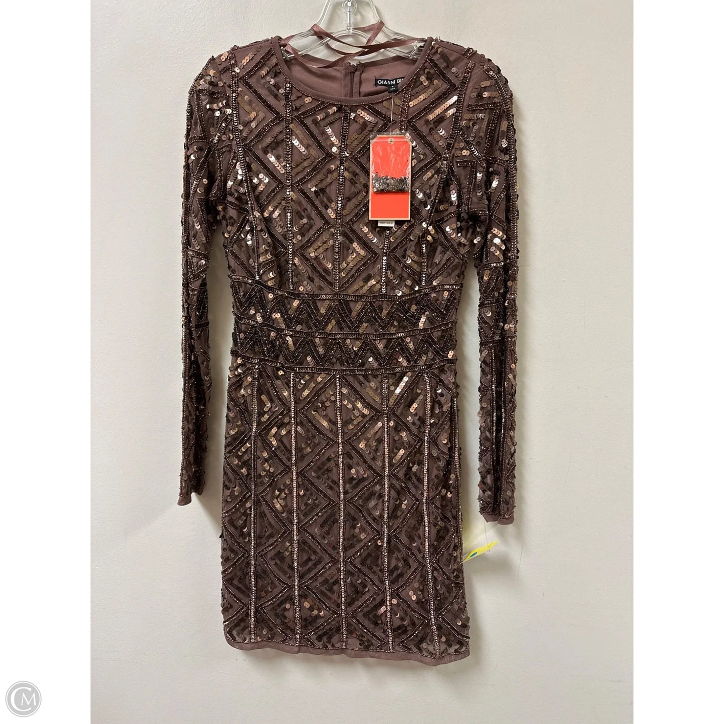 Dress Casual Midi By Gianni Bini In Brown, Size: S