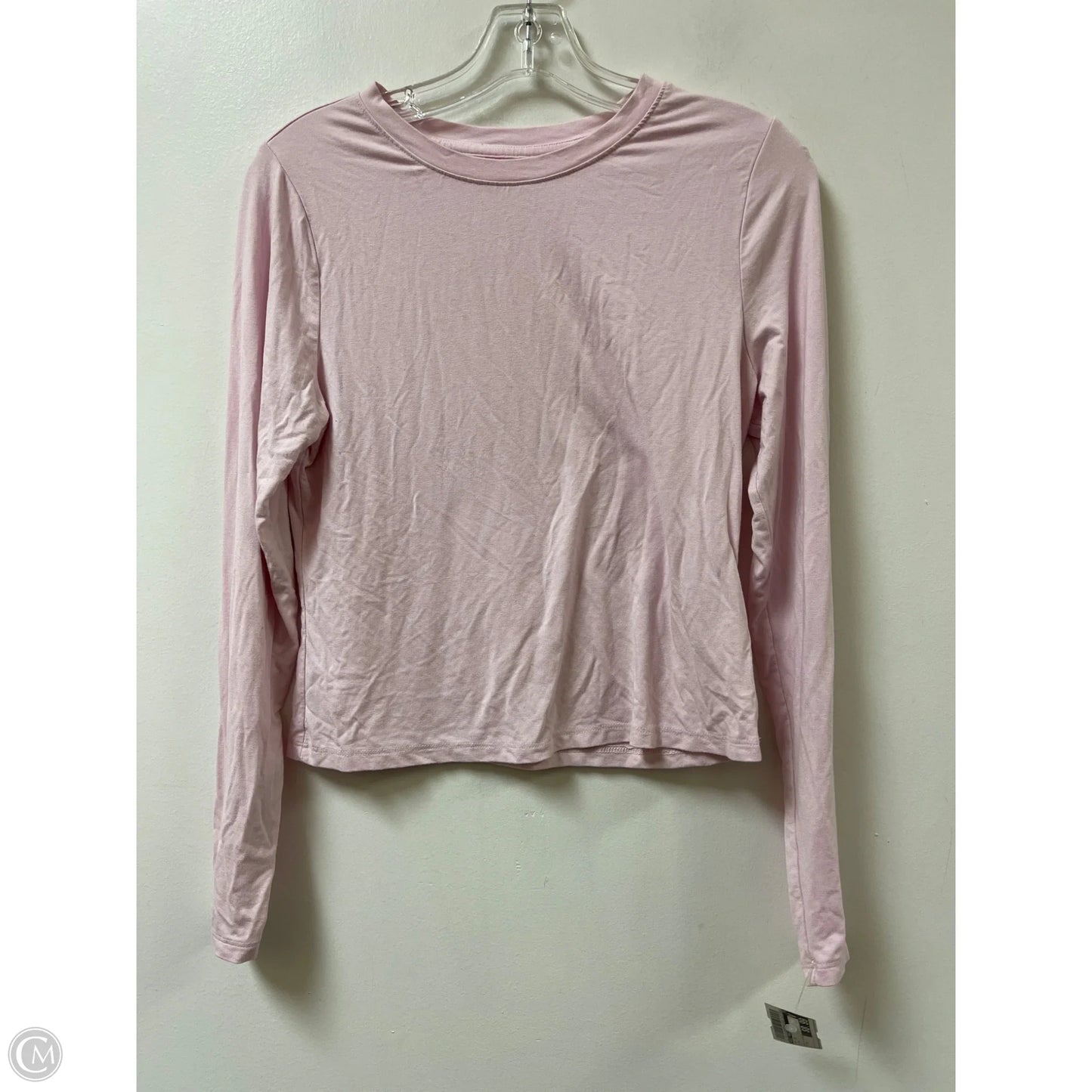 Top Long Sleeve By Wild Fable In Pink, Size: M