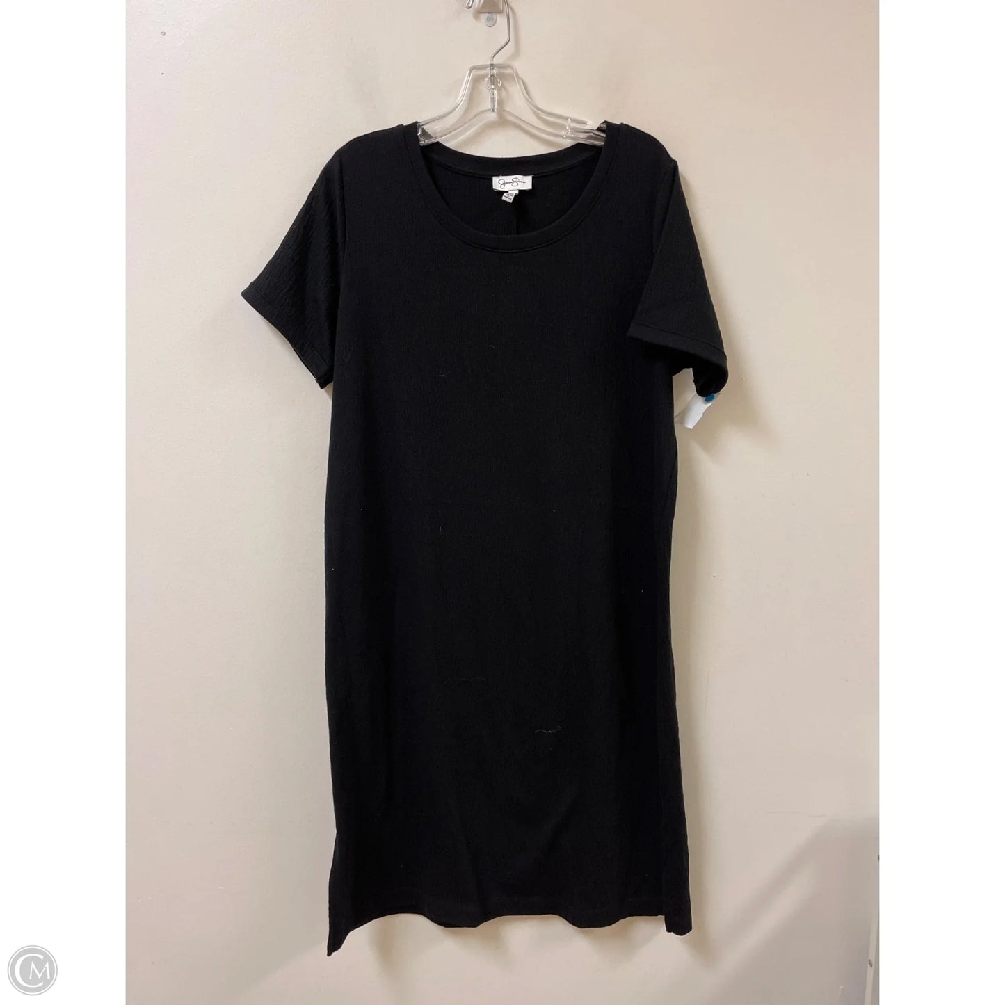 Dress Casual Midi By Jessica Simpson In Black, Size: L