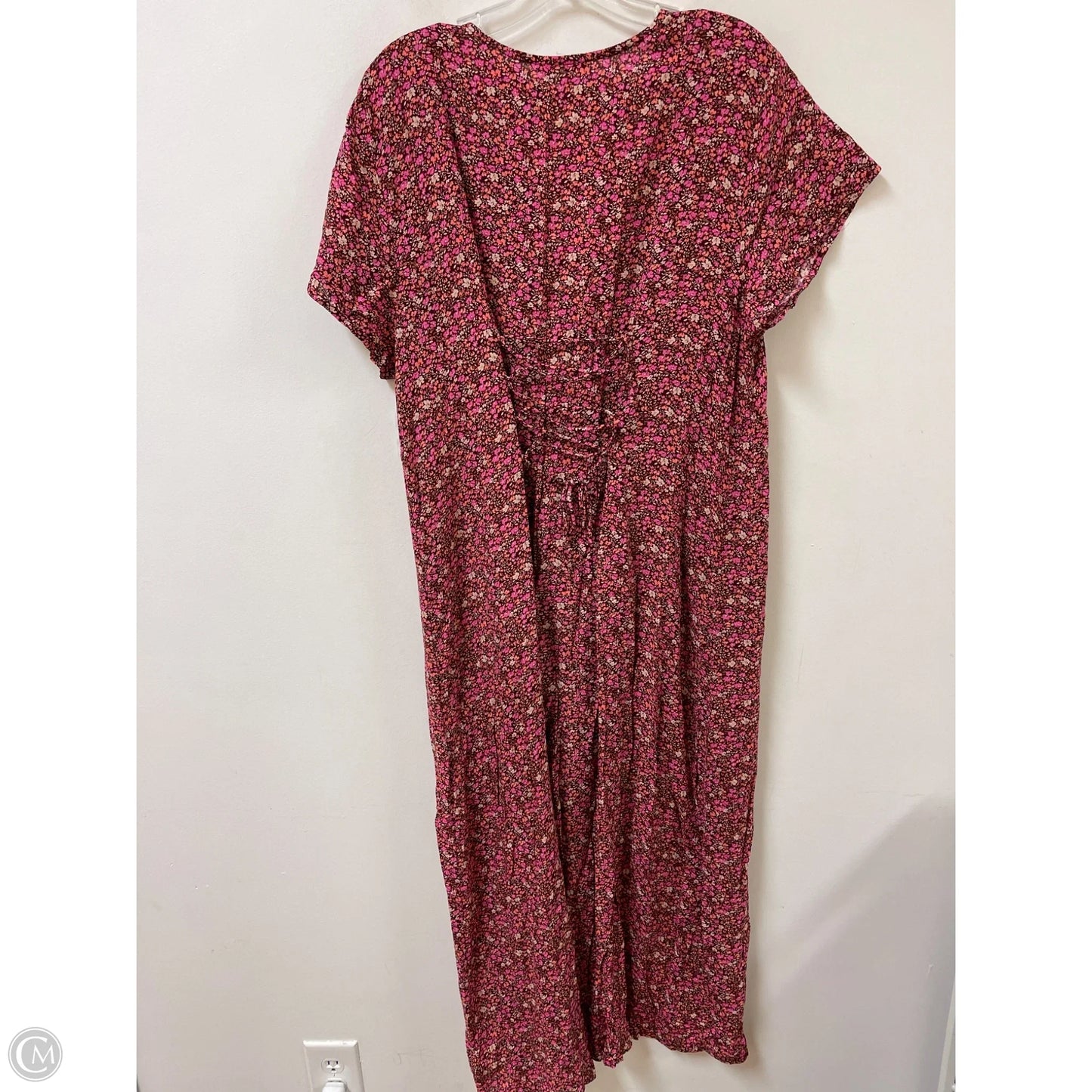 Dress Casual Maxi By Lucky Brand In Floral Print, Size: Xl