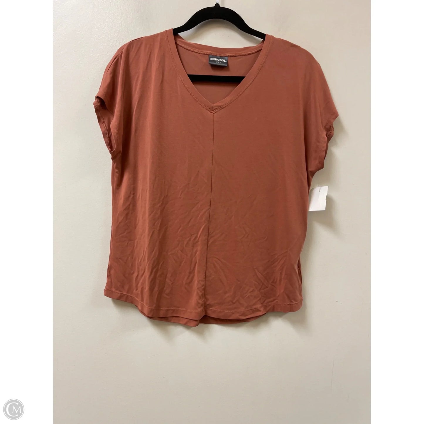 Athletic Top Short Sleeve By 32 Degrees In Orange, Size: Xs