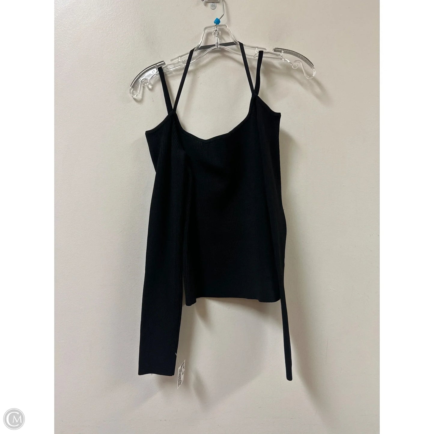 Top Long Sleeve By 7 For All Mankind In Black, Size: M