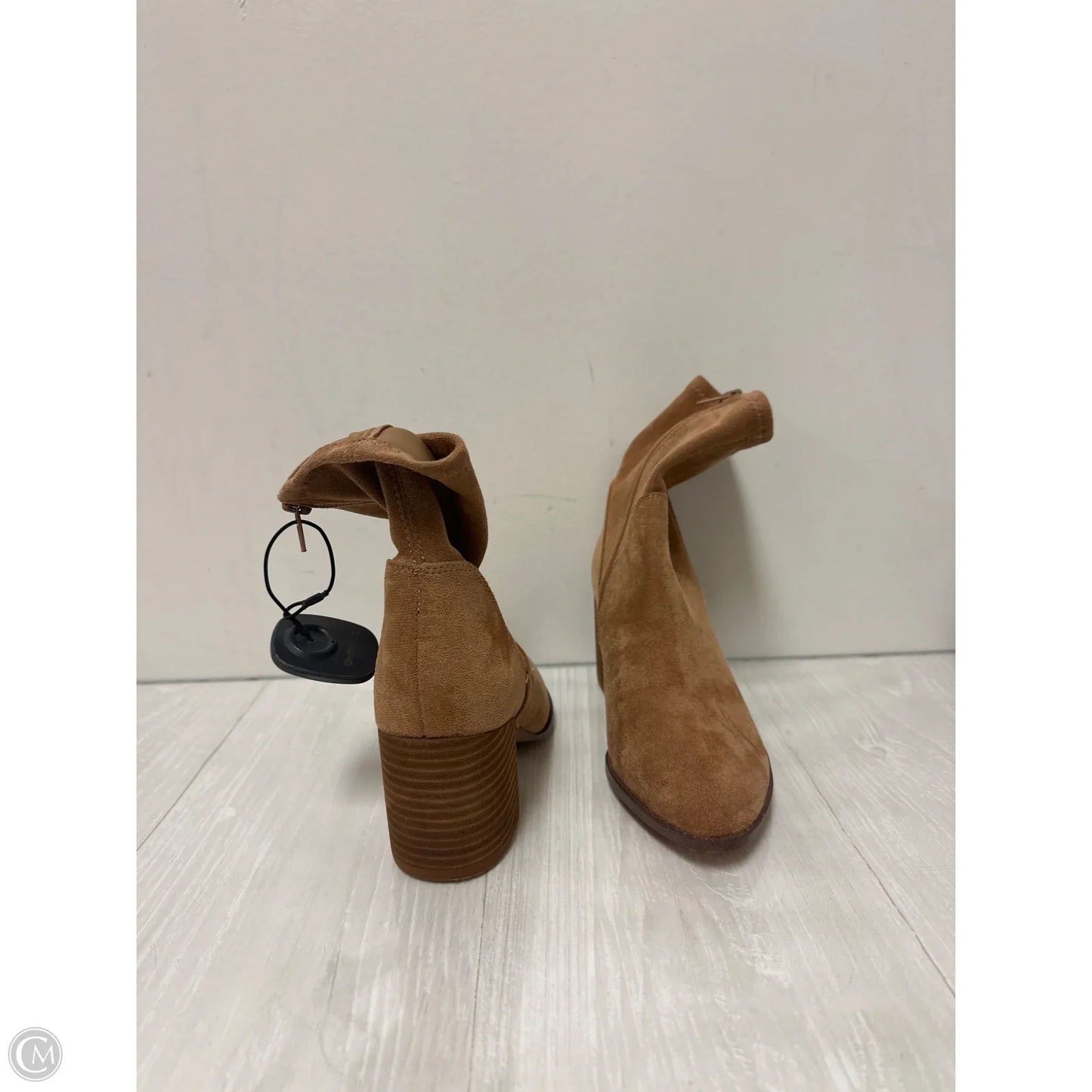 Boots Ankle Heels By Dolce Vita In Brown, Size: 8