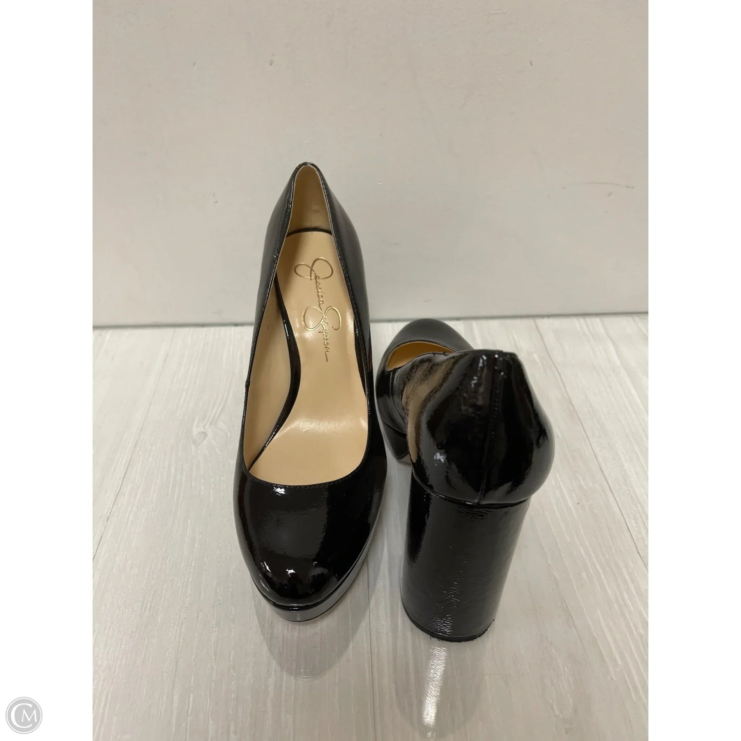 Shoes Heels Block By Jessica Simpson In Black, Size: 10