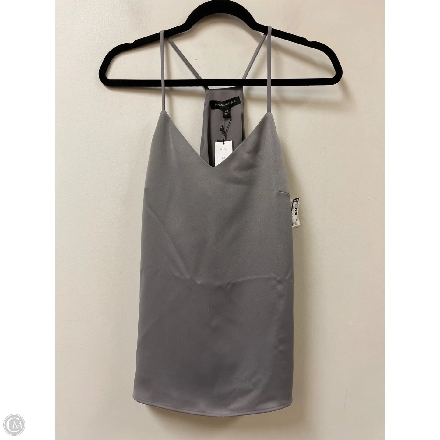 Top Sleeveless By Banana Republic In Grey, Size: Xs