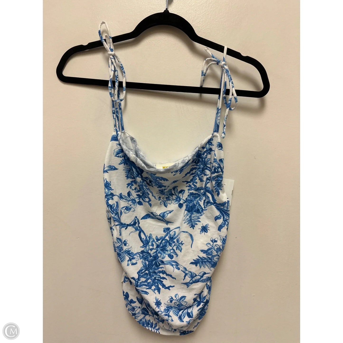 Top Sleeveless By Maeve In Blue, Size: M
