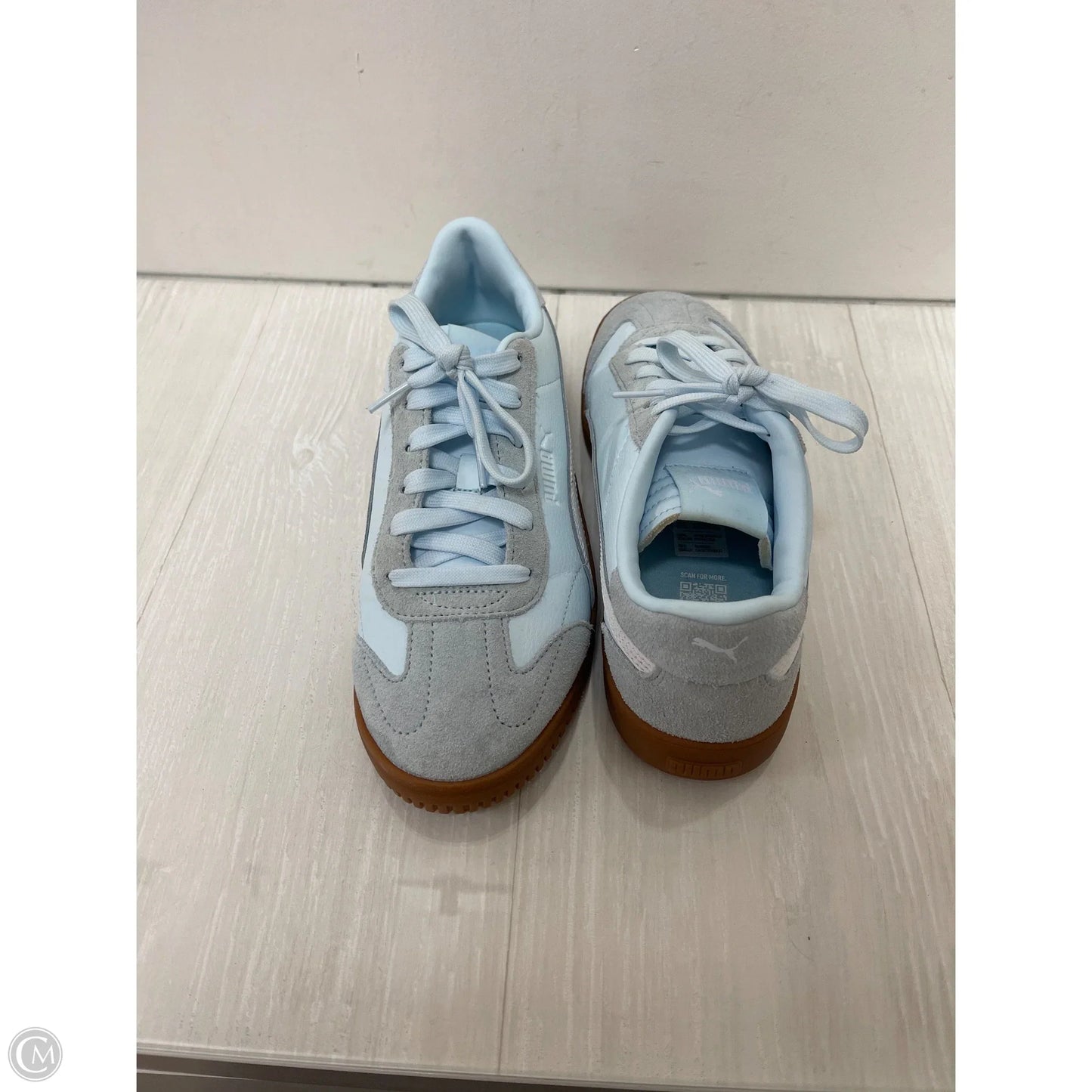 Shoes Sneakers By Puma In Blue, Size: 7