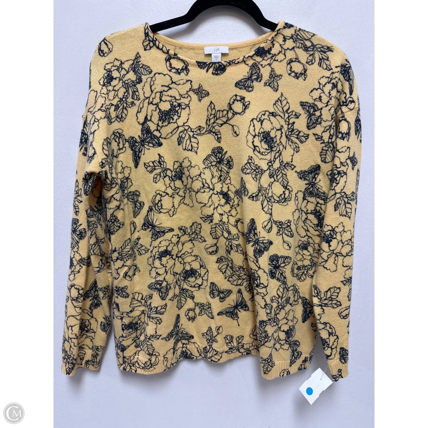 Sweater By J. Jill In Yellow, Size: S