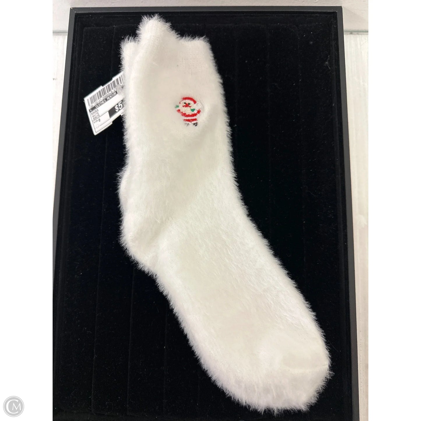 Socks By Clothes Mentor In White, Size: 0