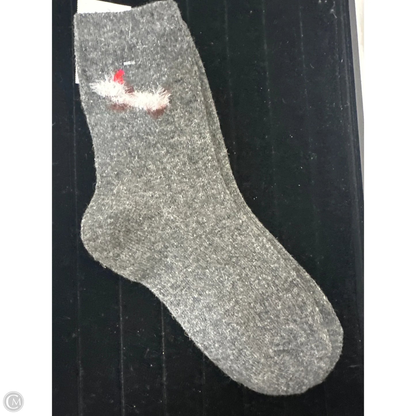 Socks By Clothes Mentor In Grey, Size: 0