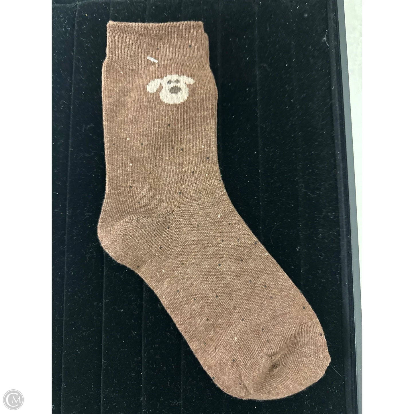 Socks By Clothes Mentor In Brown, Size: 0