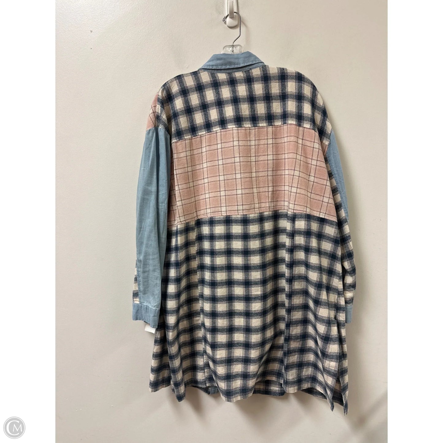Dress Casual Midi By Cato In Plaid Pattern, Size: Xl
