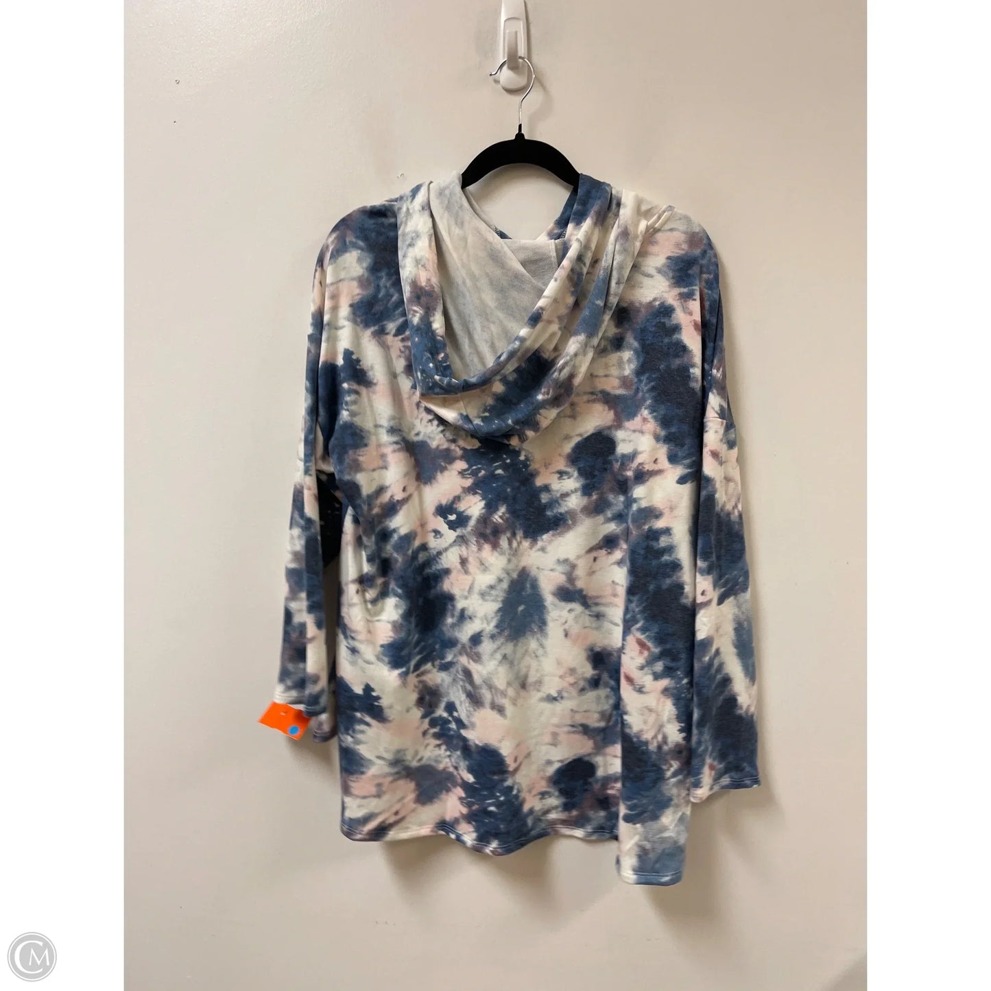 Sweatshirt Hoodie By Cyrus In Blue, Size: 1x