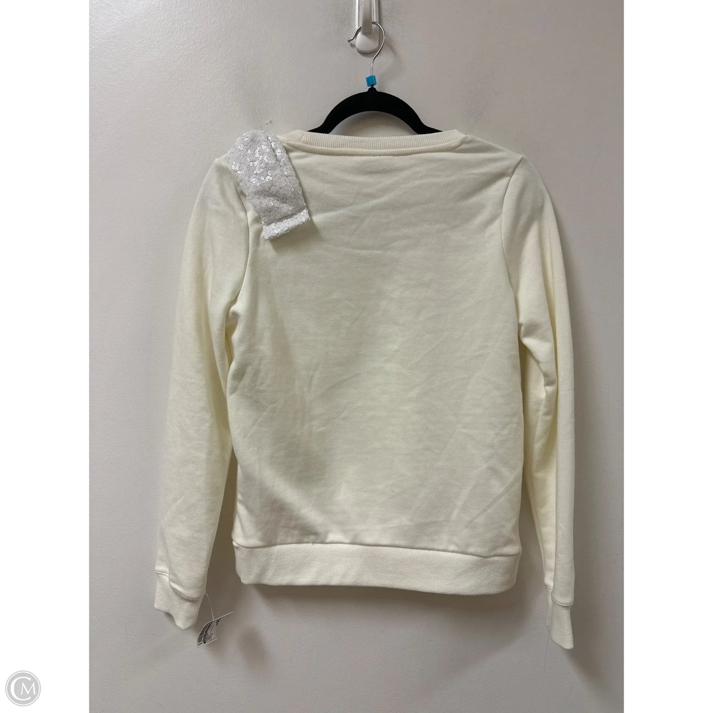Sweater By Charter Club In Cream, Size: S