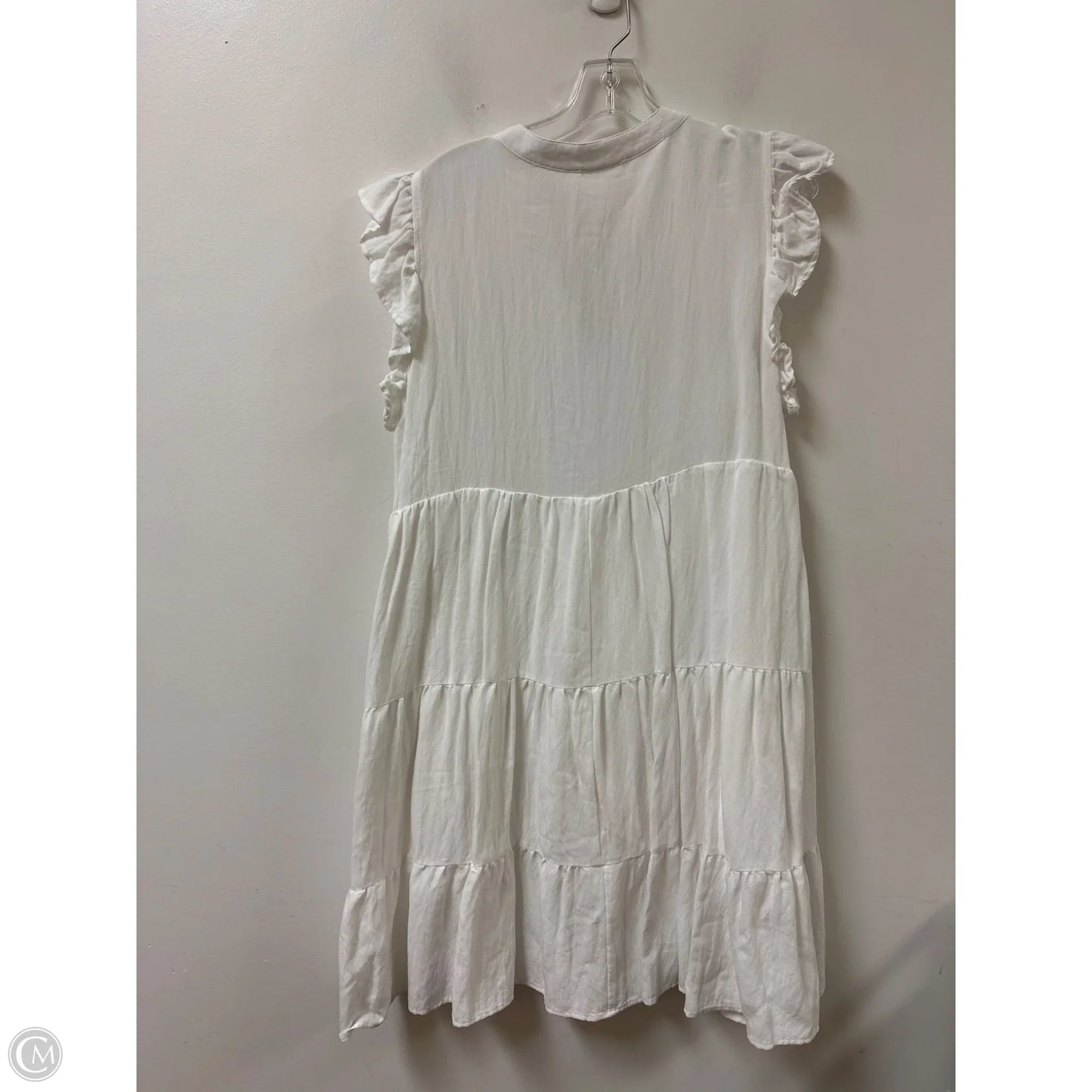 Dress Casual Midi By Entro In White, Size: Xl