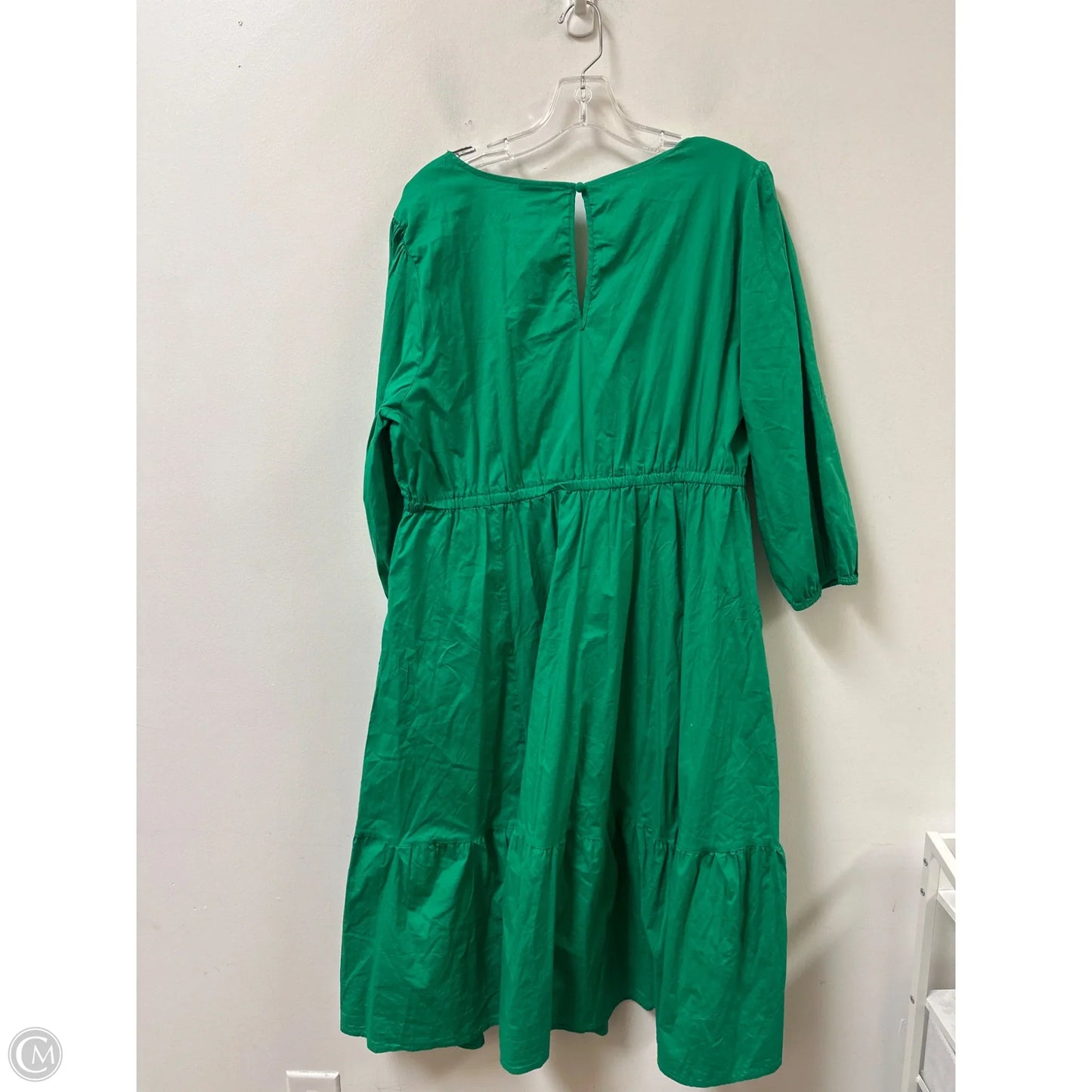 Dress Casual Midi By Torrid In Green, Size: 2x