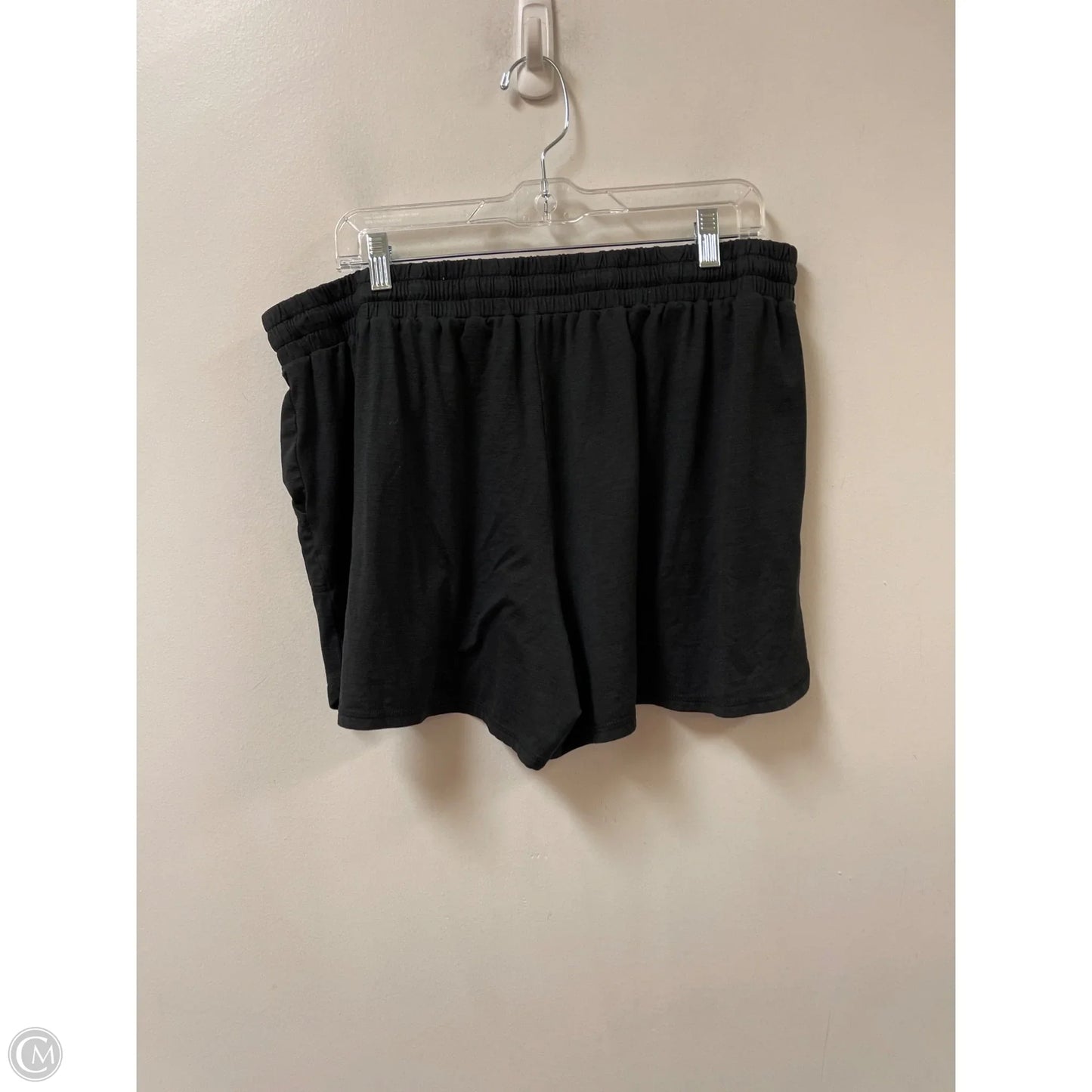 Shorts By St Johns Bay In Black, Size: 1x