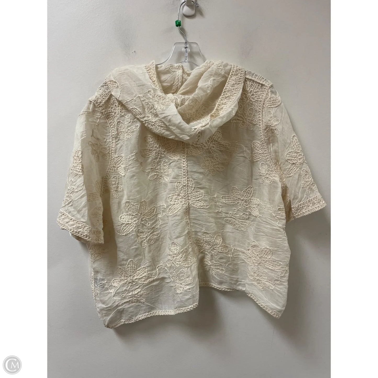 Jacket Other By Pol In Cream, Size: Osfm