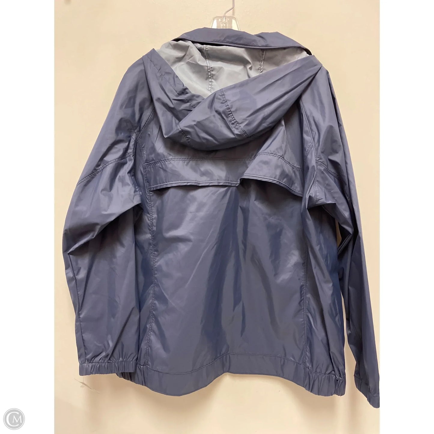 Jacket Windbreaker By Columbia In Blue, Size: 1x
