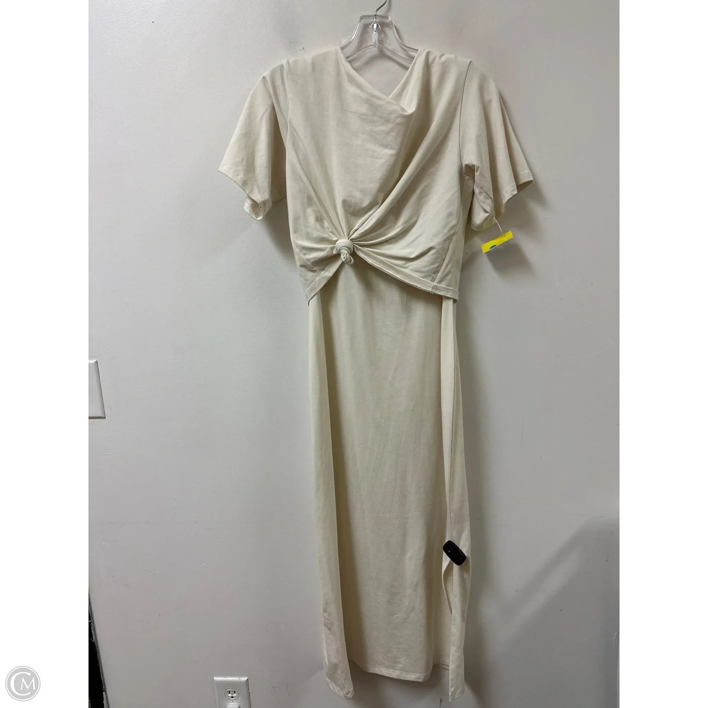 Dress Casual Maxi By Theory In Cream, Size: S