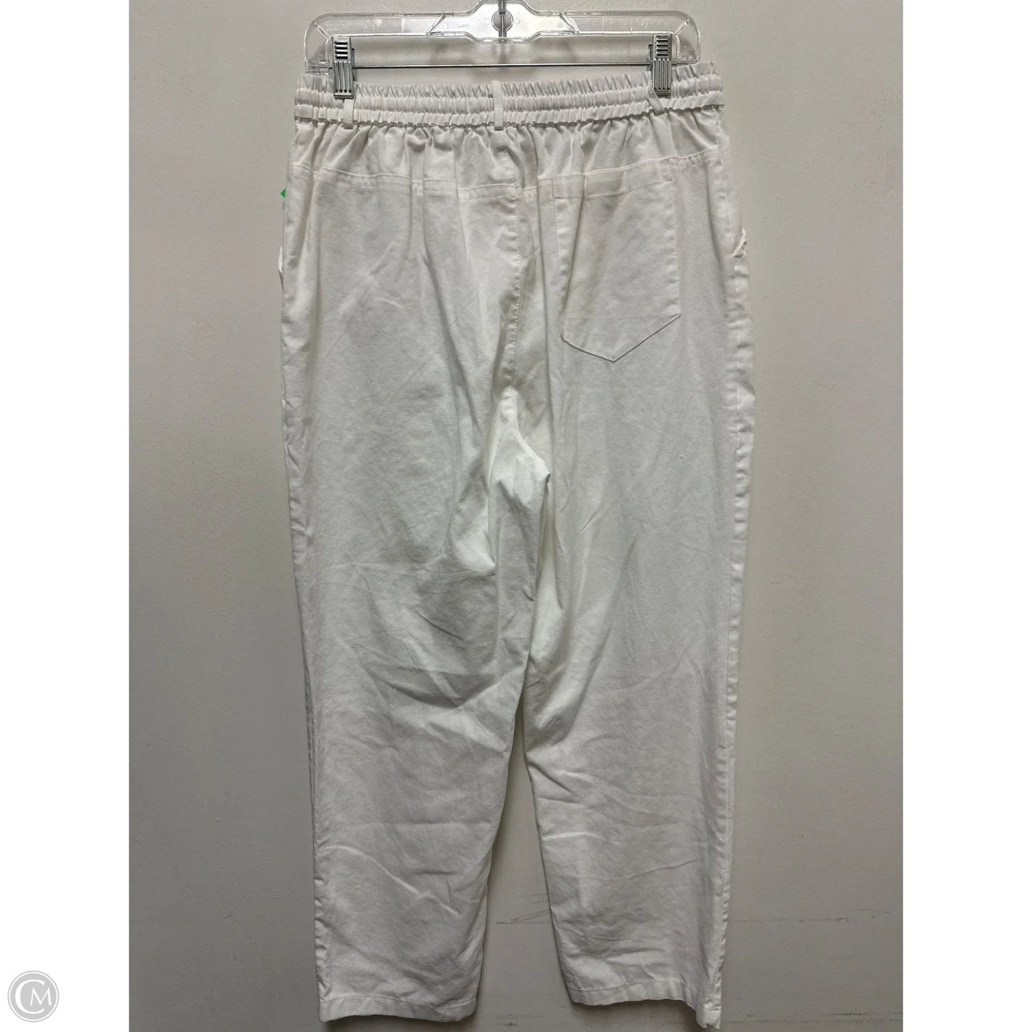 Pants Lounge By Clothes Mentor In White, Size: 8
