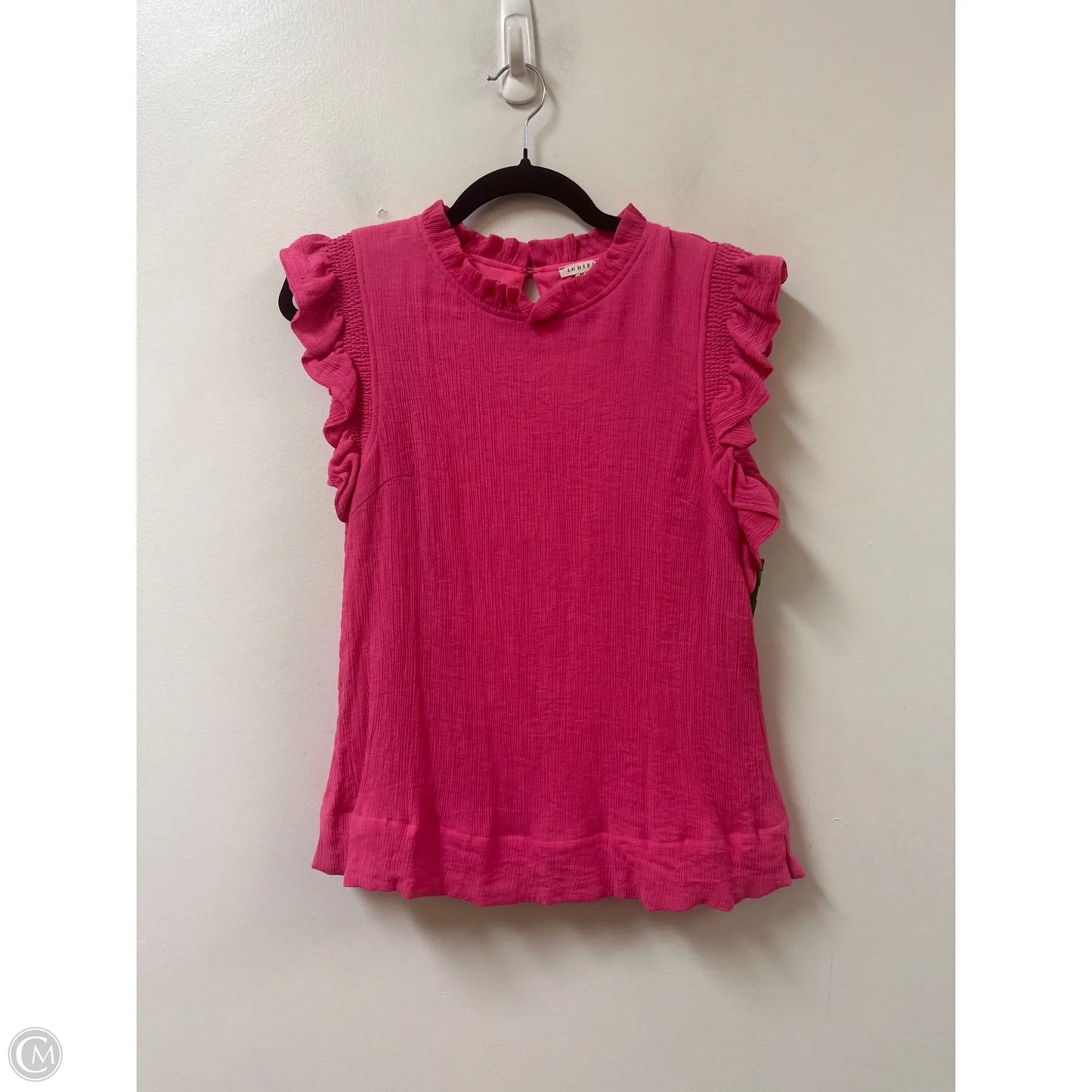 Top Short Sleeve By Jodifl In Pink, Size: M
