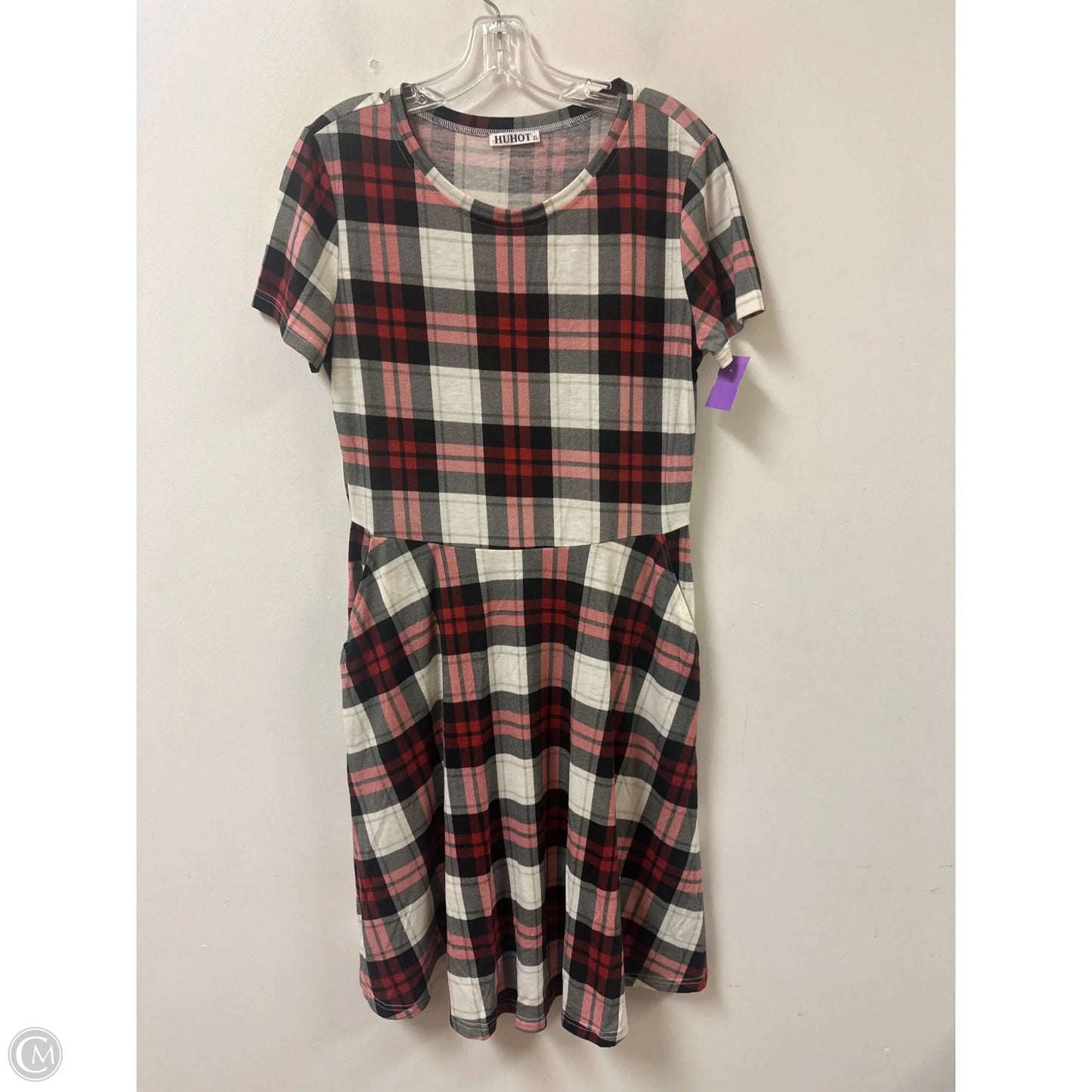 Dress Casual Midi By Clothes Mentor In Red, Size: Xl