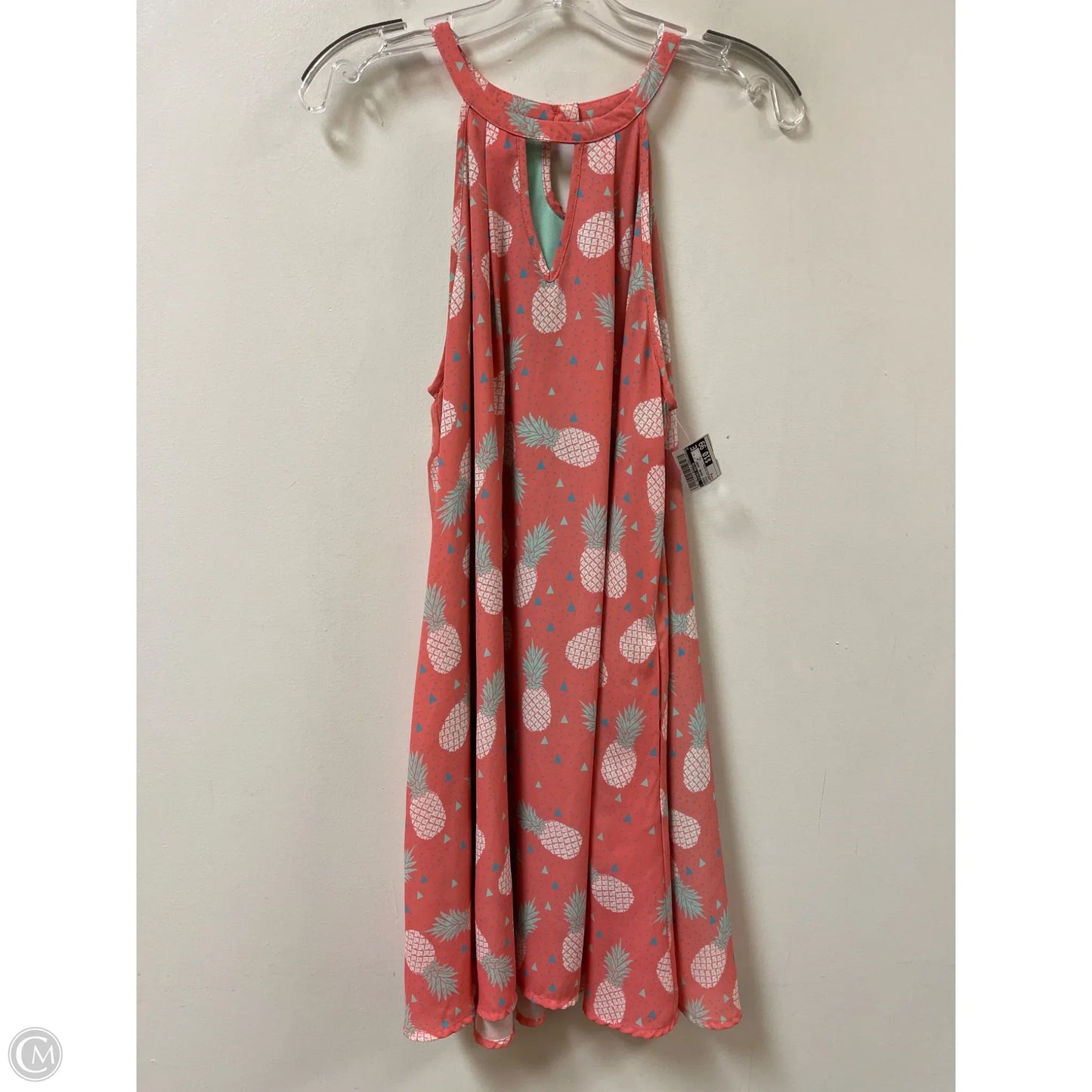 Dress Casual Short By Clothes Mentor In Peach, Size: M