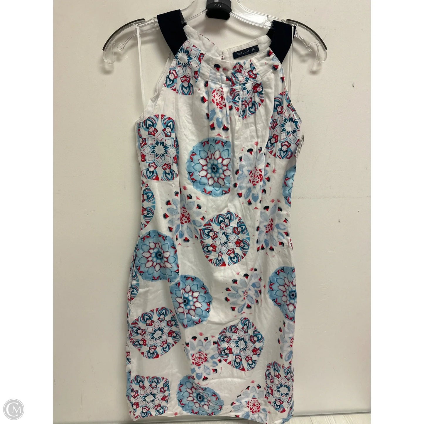 Dress Casual Midi By Cmc In Nautical Print, Size: S