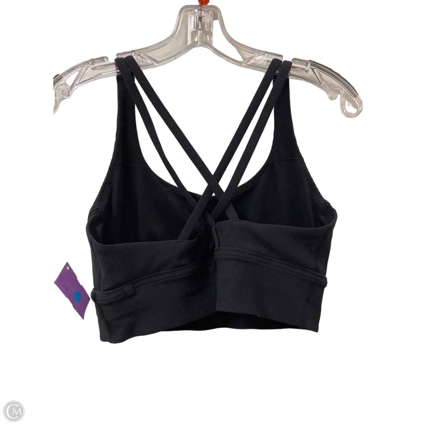 Athletic Bra By Lululemon In Black, Size: M