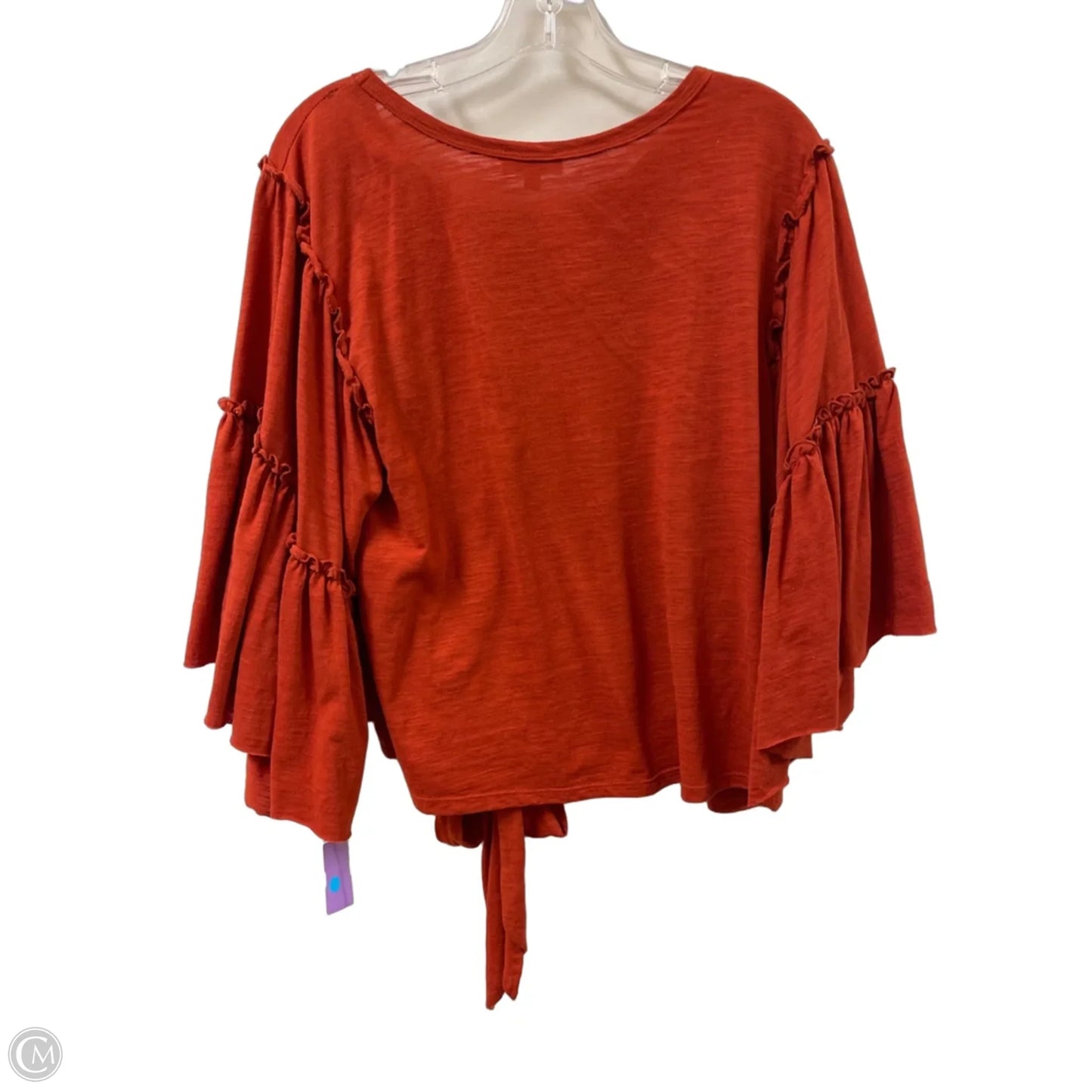 Top Long Sleeve By Umgee In Orange, Size: M
