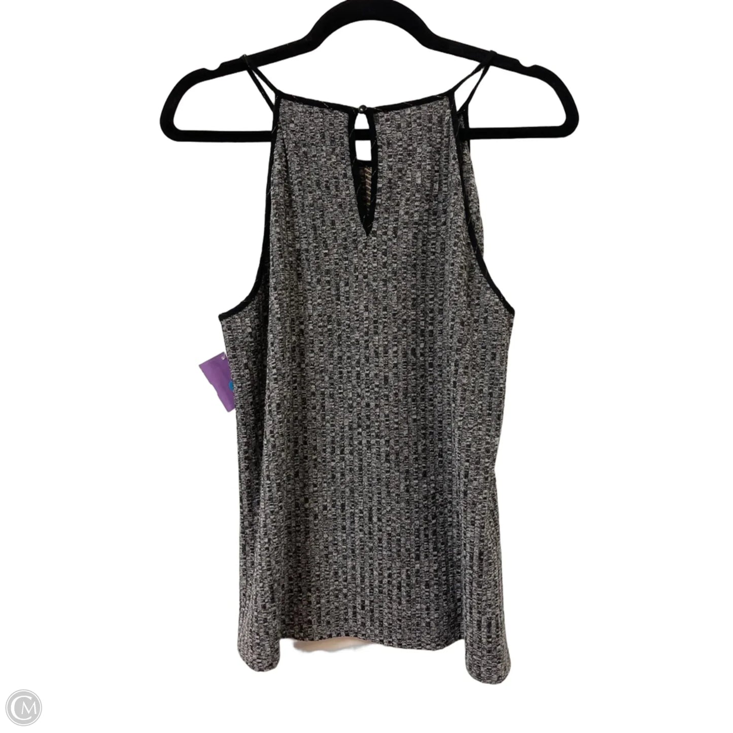 Top Sleeveless By Thml In Grey, Size: M