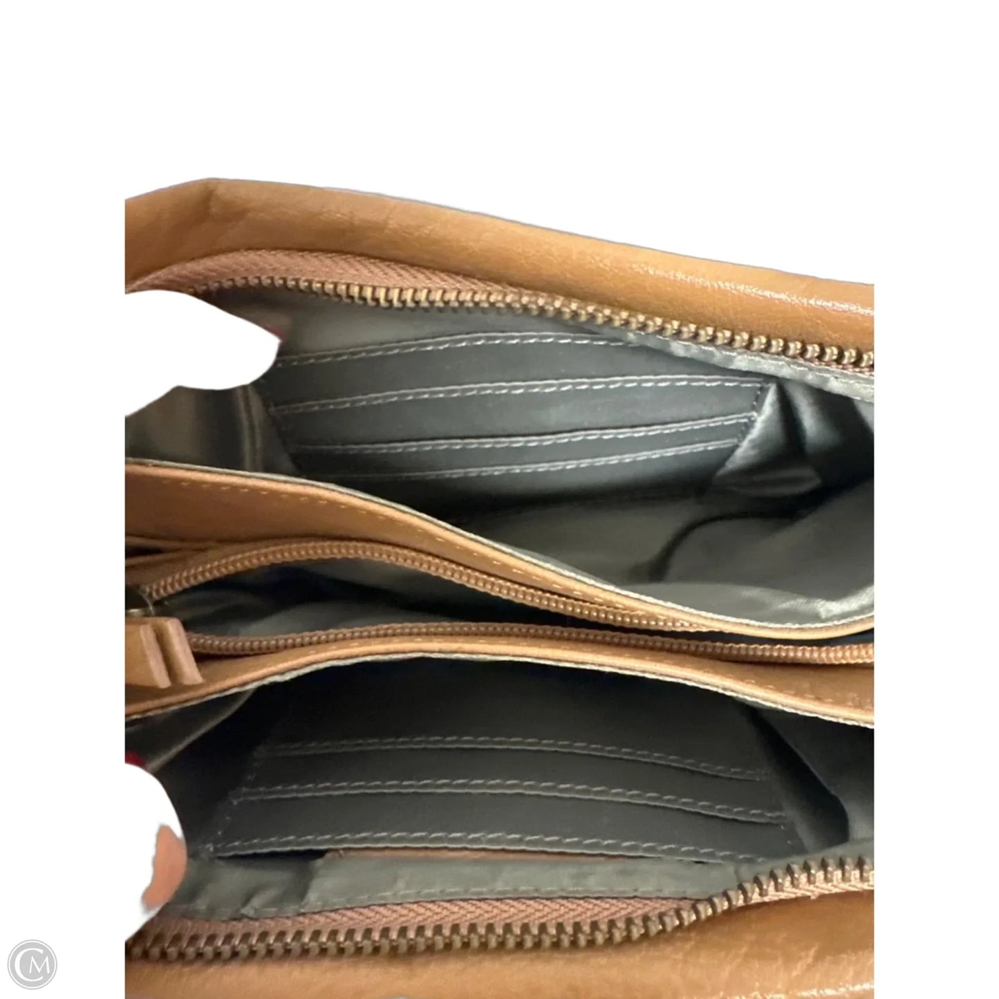 Crossbody Leather By Lucky Brand, Size: Small