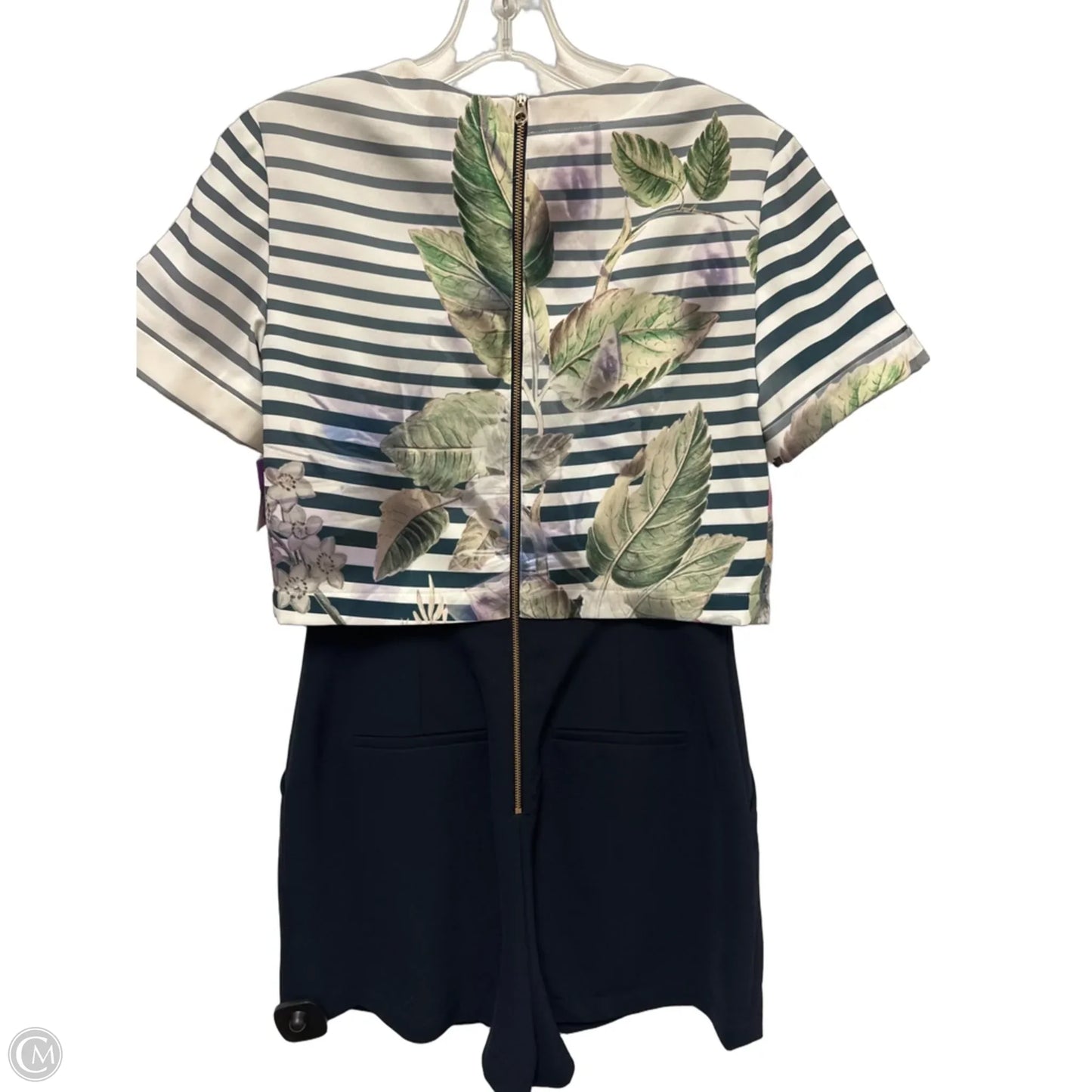 Romper By Ted Baker In Navy, Size: S