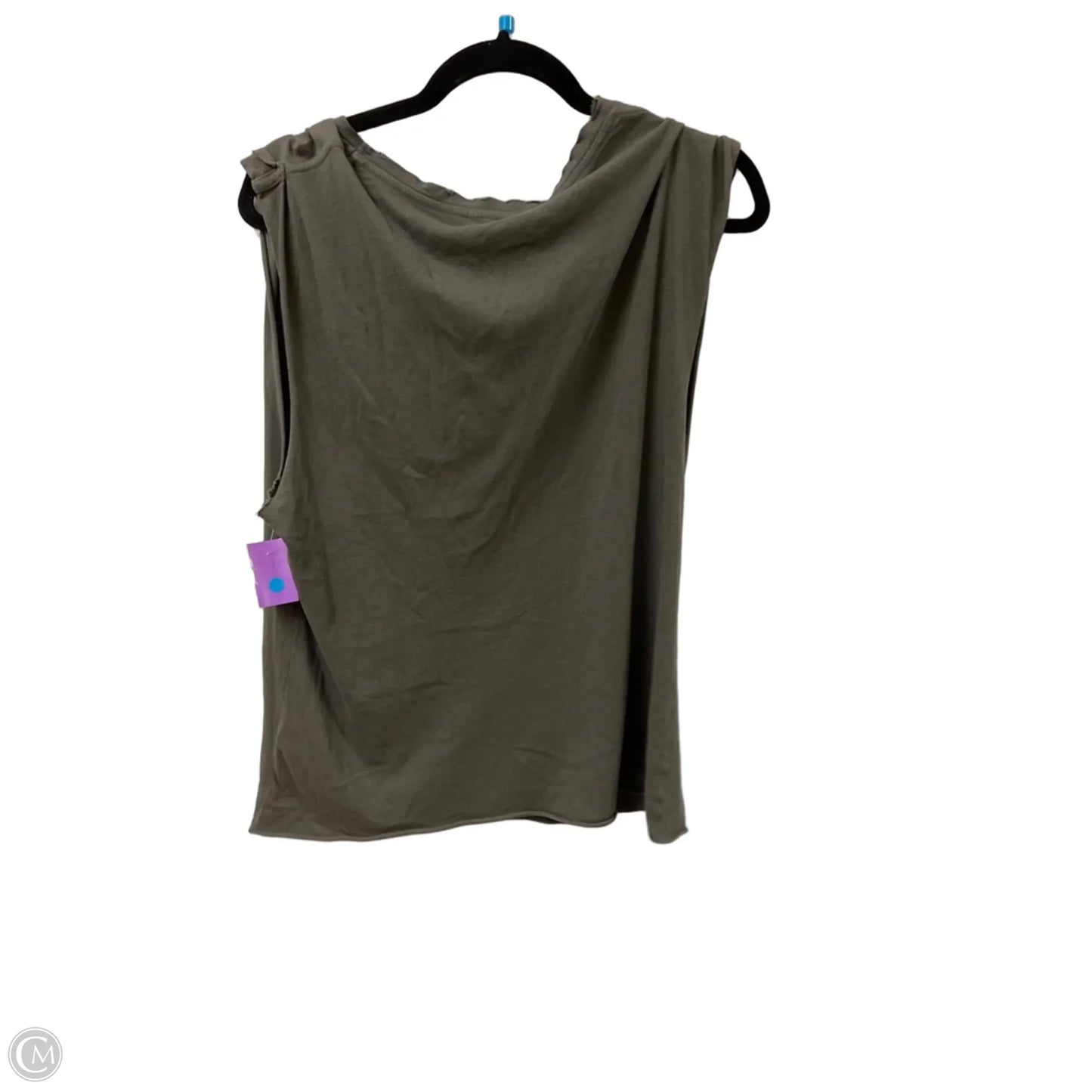 Top Short Sleeve By Treasure And Bond In Green, Size: L