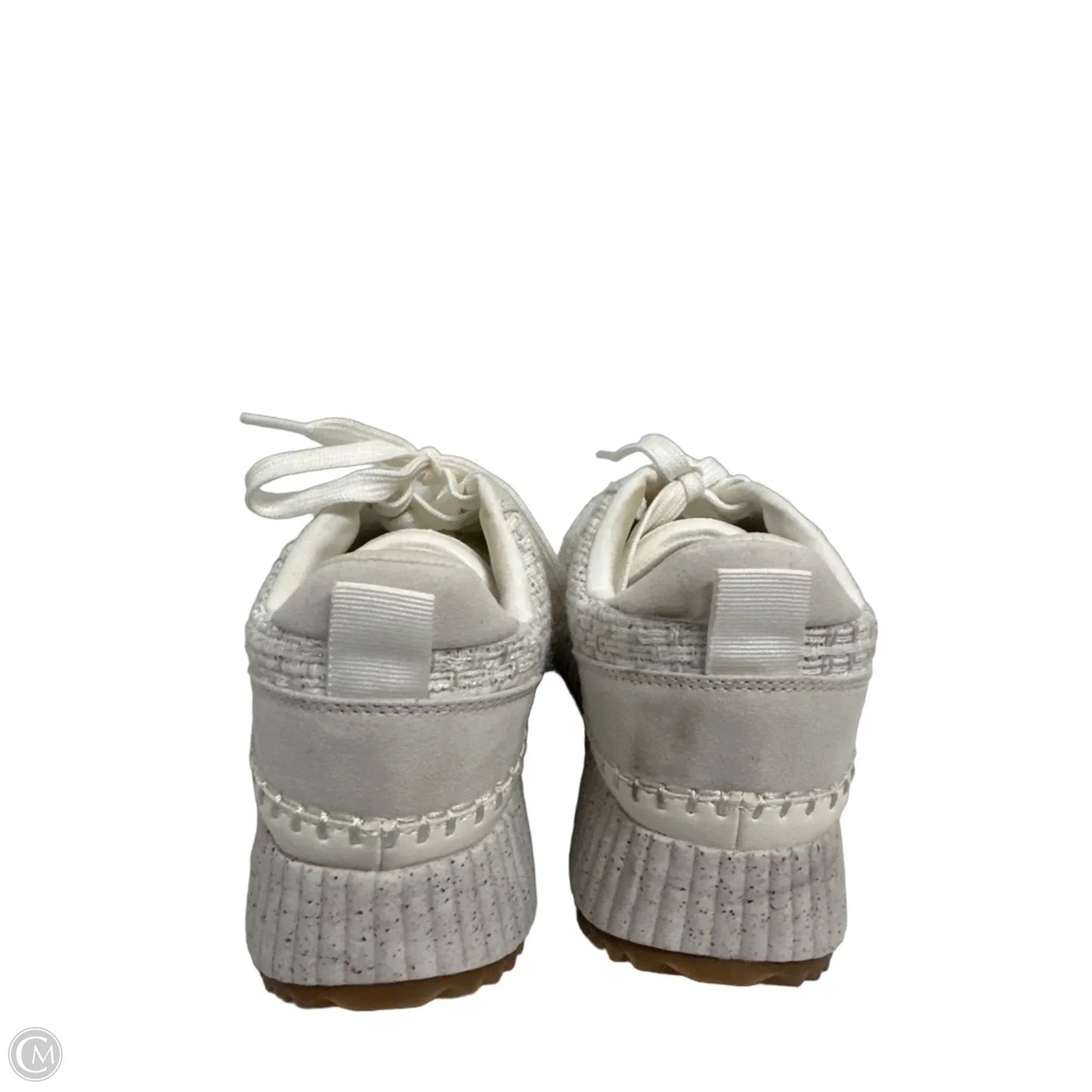 Shoes Sneakers By Universal Thread In Cream, Size: 7.5