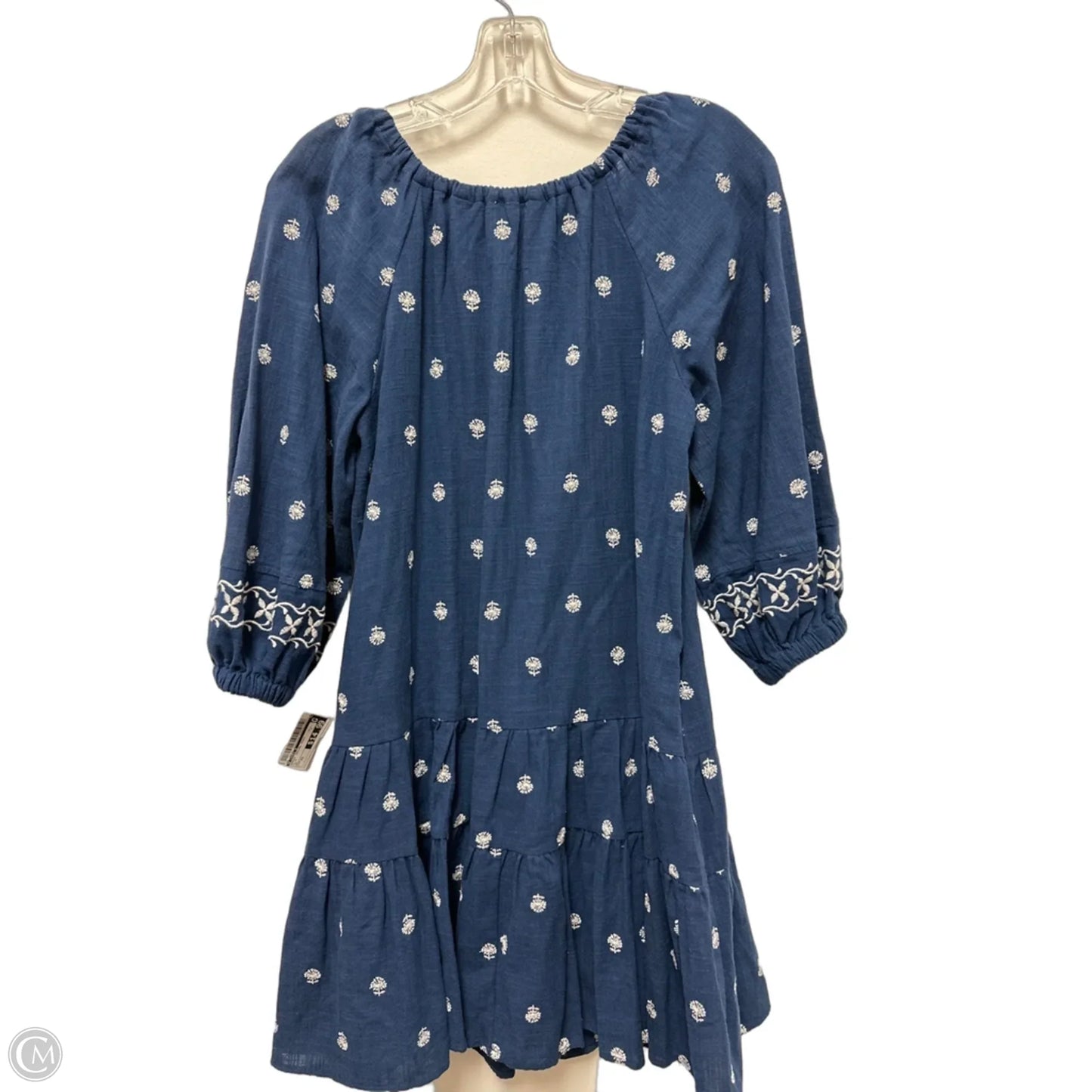 Dress Casual Midi By A Loves A In Blue, Size: Xs