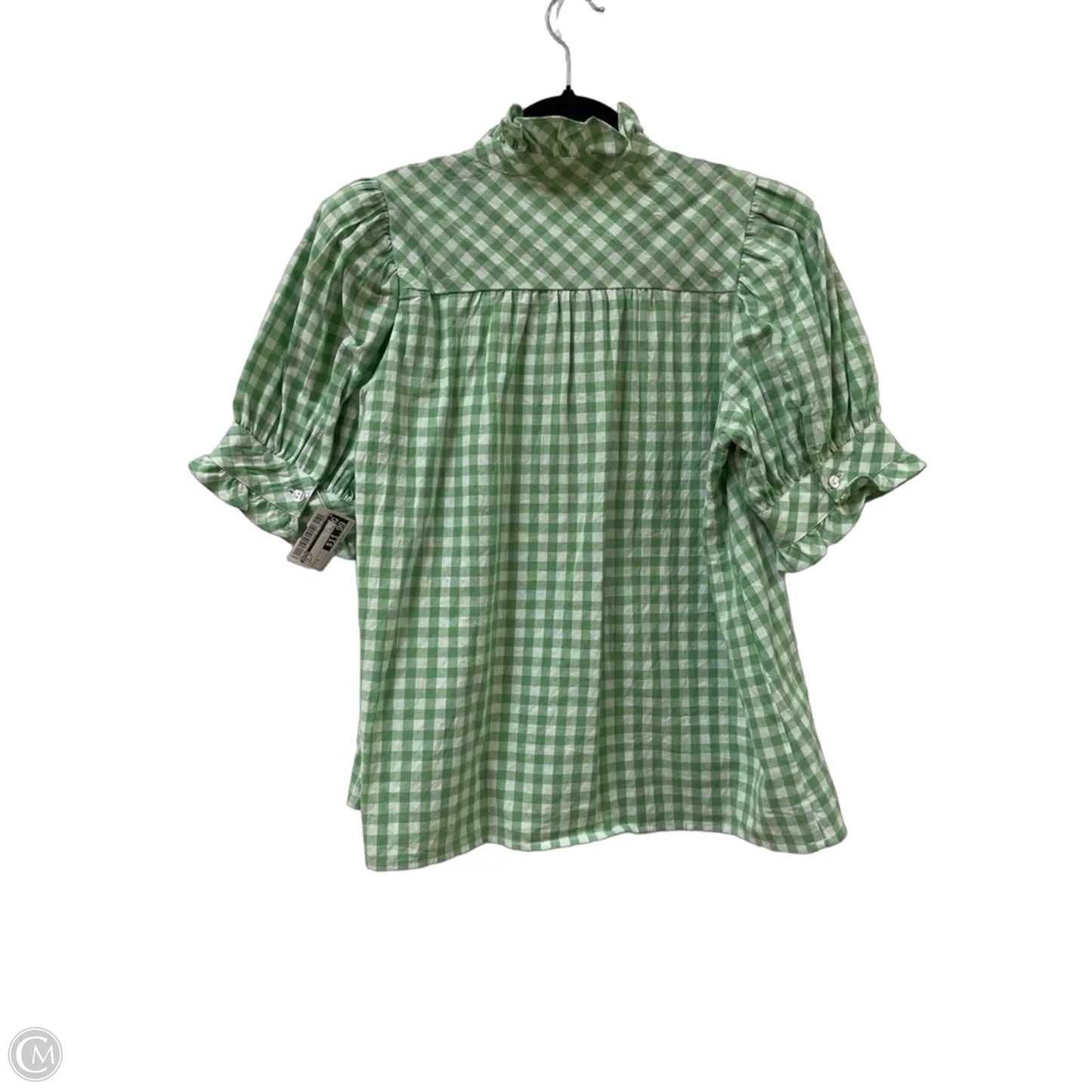 Top Short Sleeve By Entro In Green, Size: S