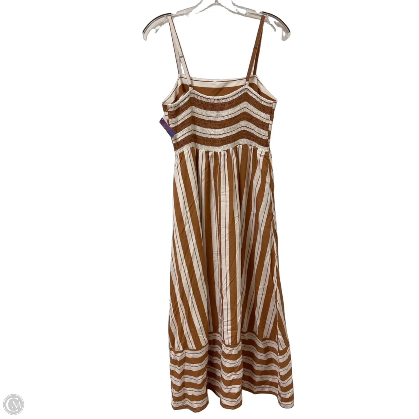 Dress Casual Maxi By Prettygarden In Brown, Size: S