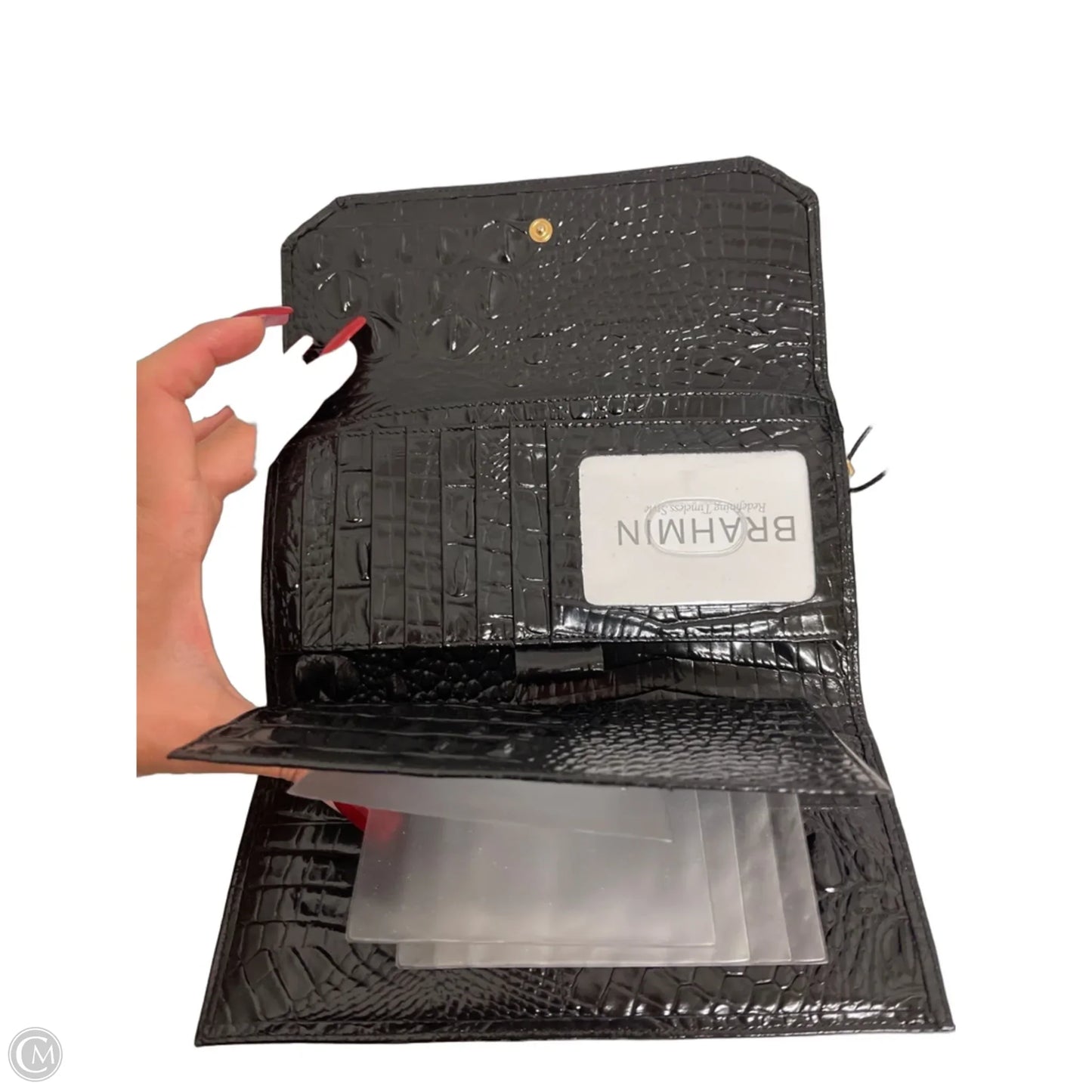 Wallet Designer By Brahmin, Size: Medium