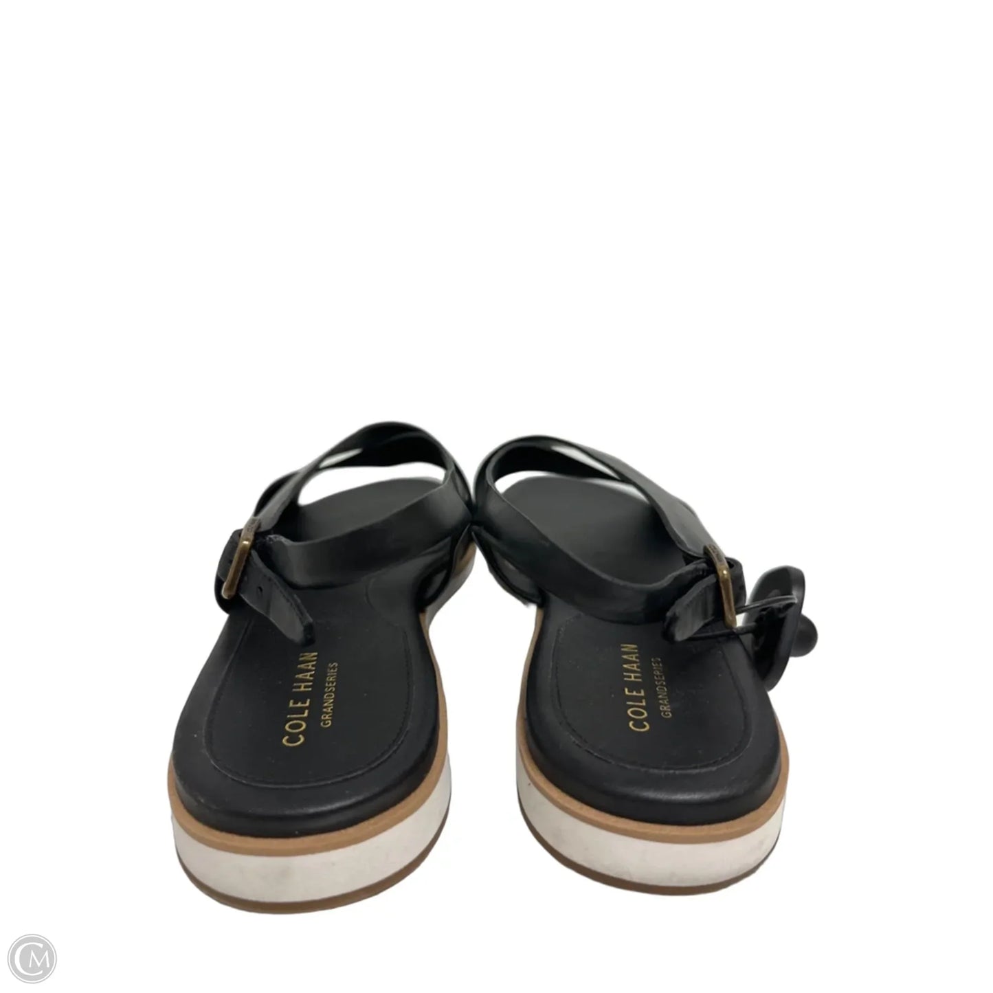 Sandals Flats By Cole-haan In Black, Size: 10